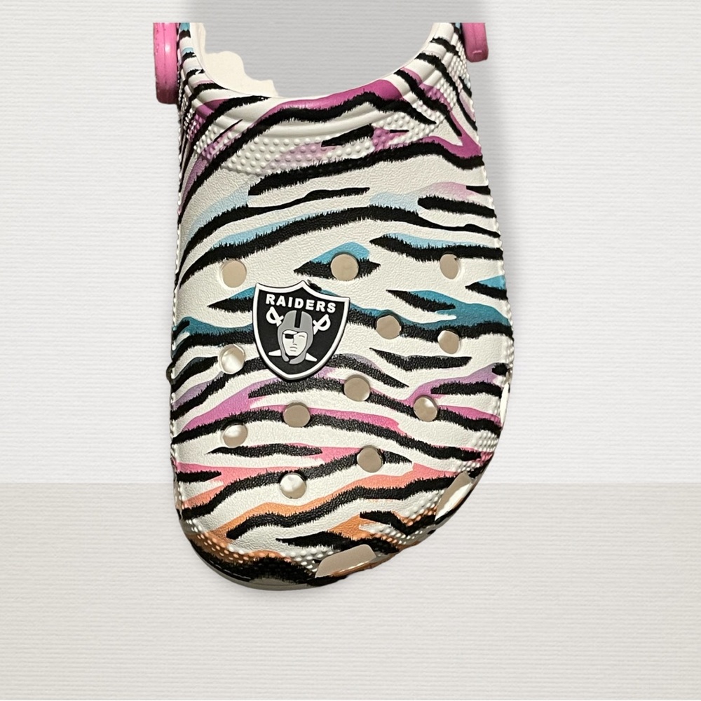 Las Vegas Raiders Crocs Charms - Buy 3 of More Get‎ 50% OFF